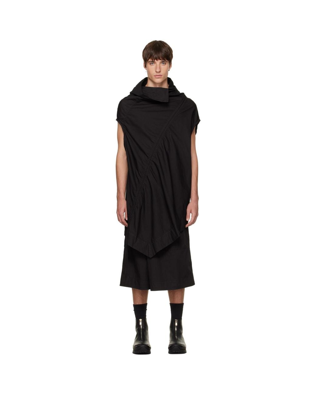 Julius Black Prayer Shirt for men