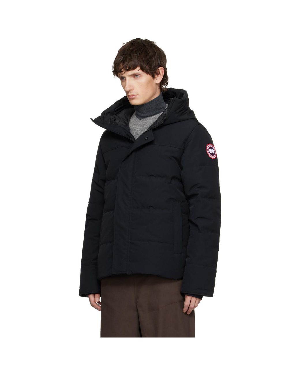 Canada Goose Black Macmillan Down Jacket for men