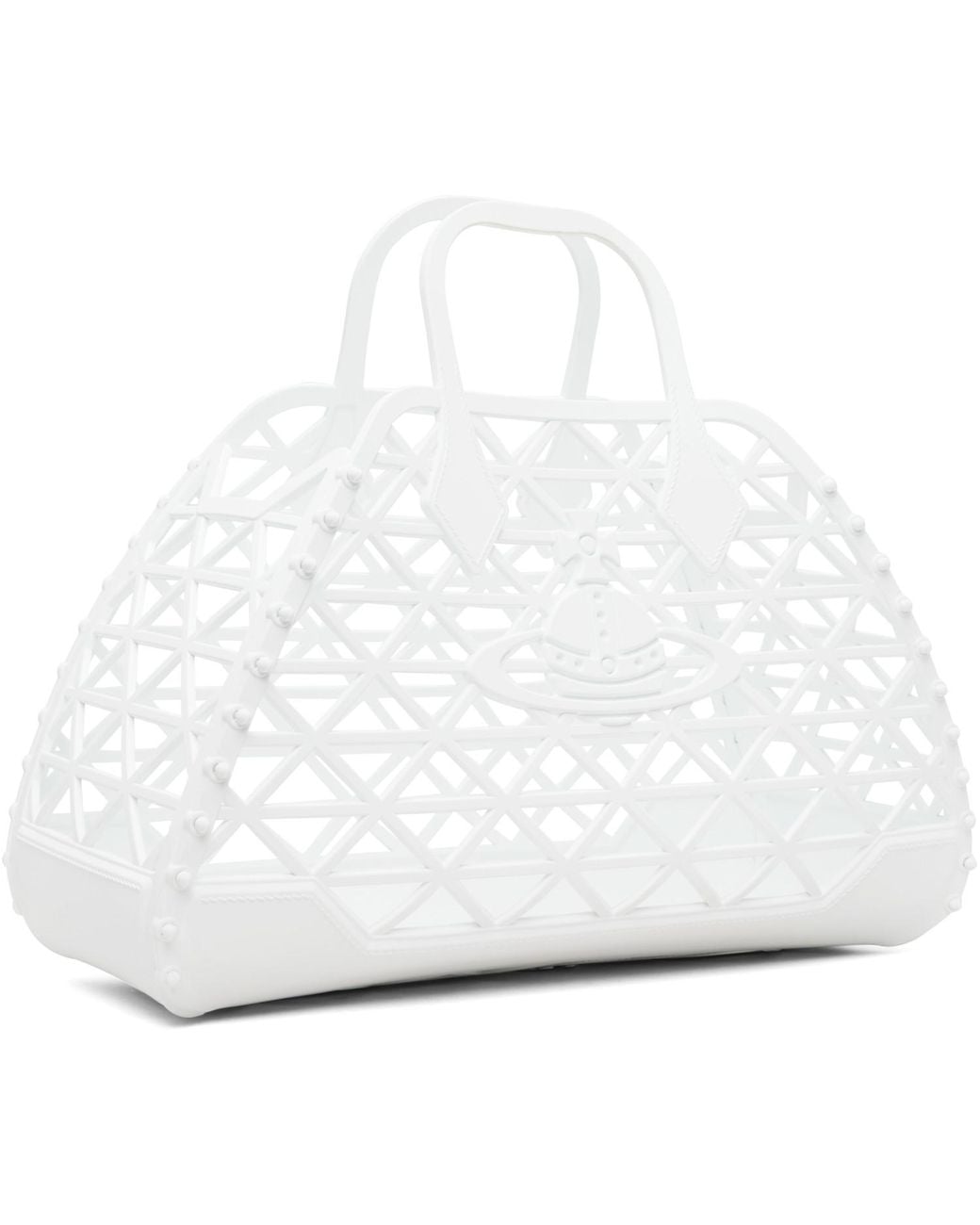 Vivienne Westwood White X-Ray Tote