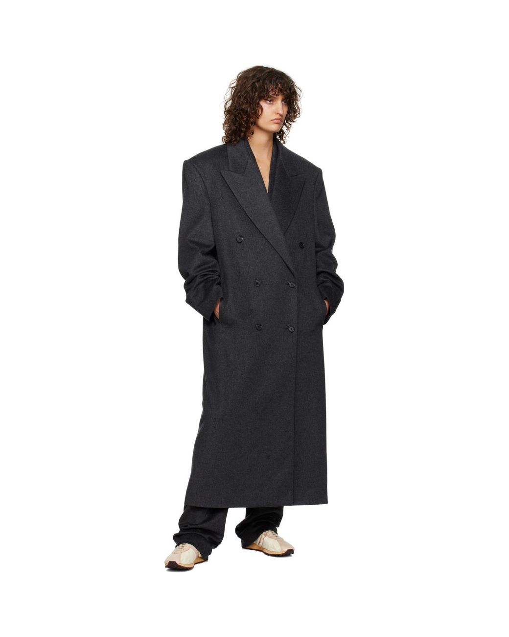 The Row Black Harisi Coat
