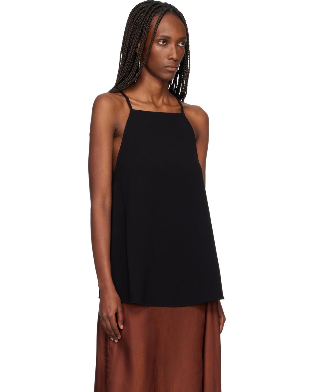 Proenza Schouler Black Ensley Top