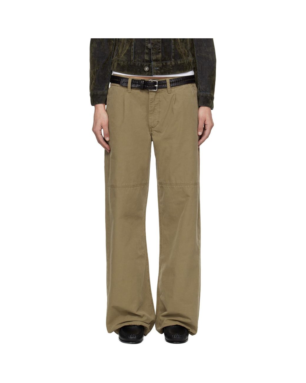 Jeanerica Multicolor Khaki Mina Trousers