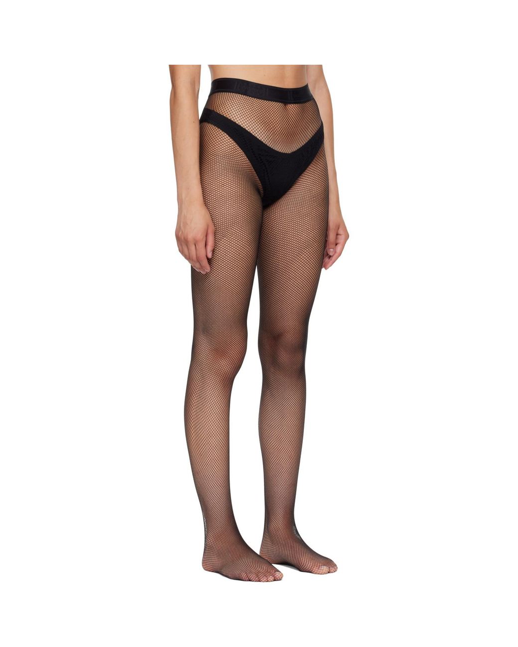 Wolford Black Twenties Econyl Tights