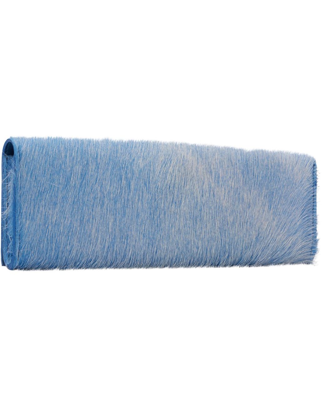 Rick Owens Blue Tower Leather Clutch