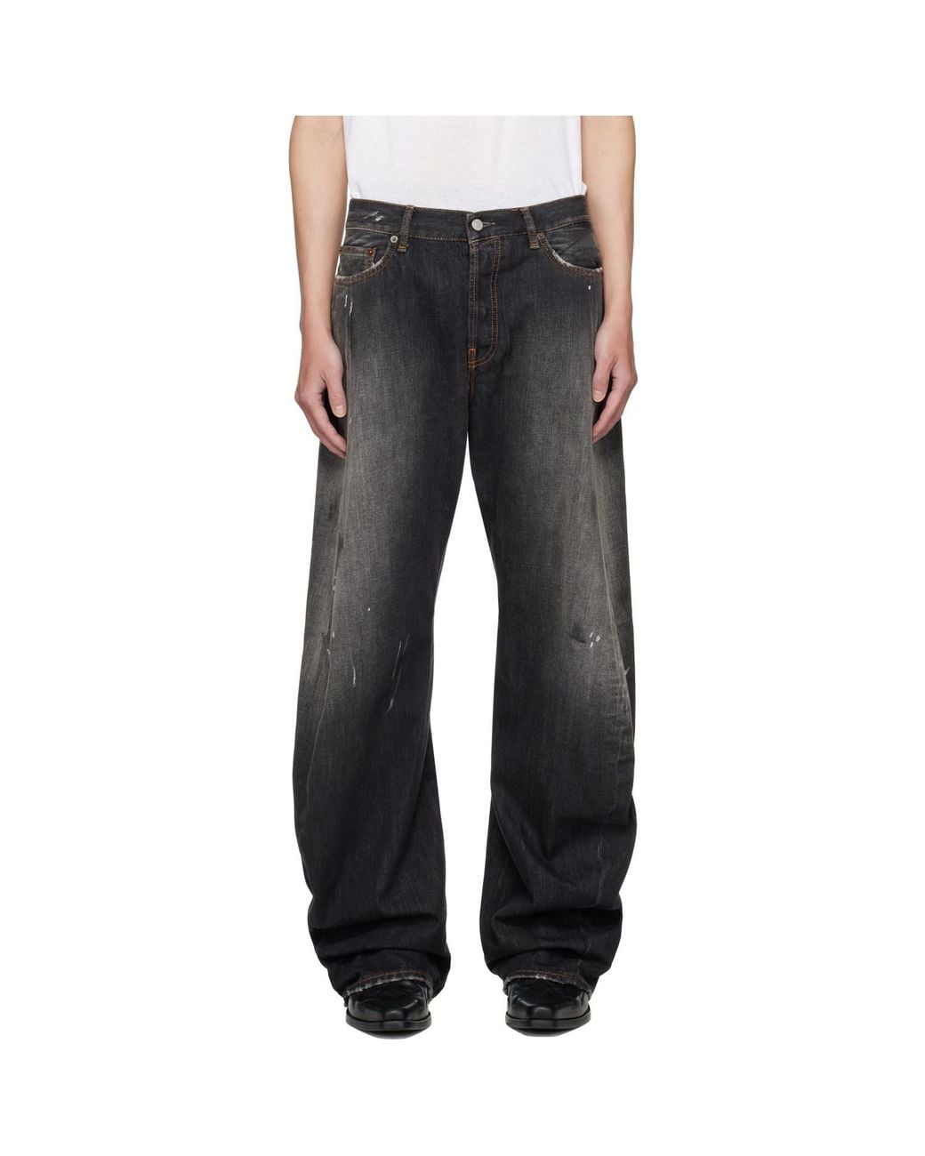 Acne Black 2006M Trafalgar Jeans for men