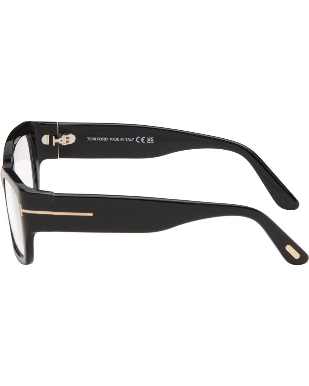 Tom Ford Brown Rectangular Block Glasses for men