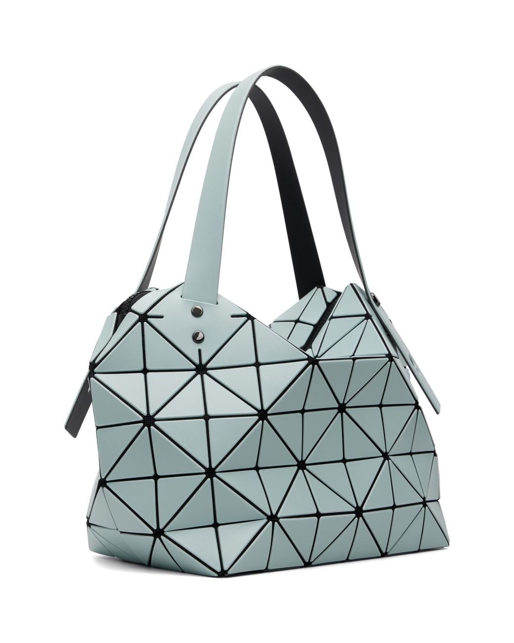 Issey Miyake Green Boston Tote