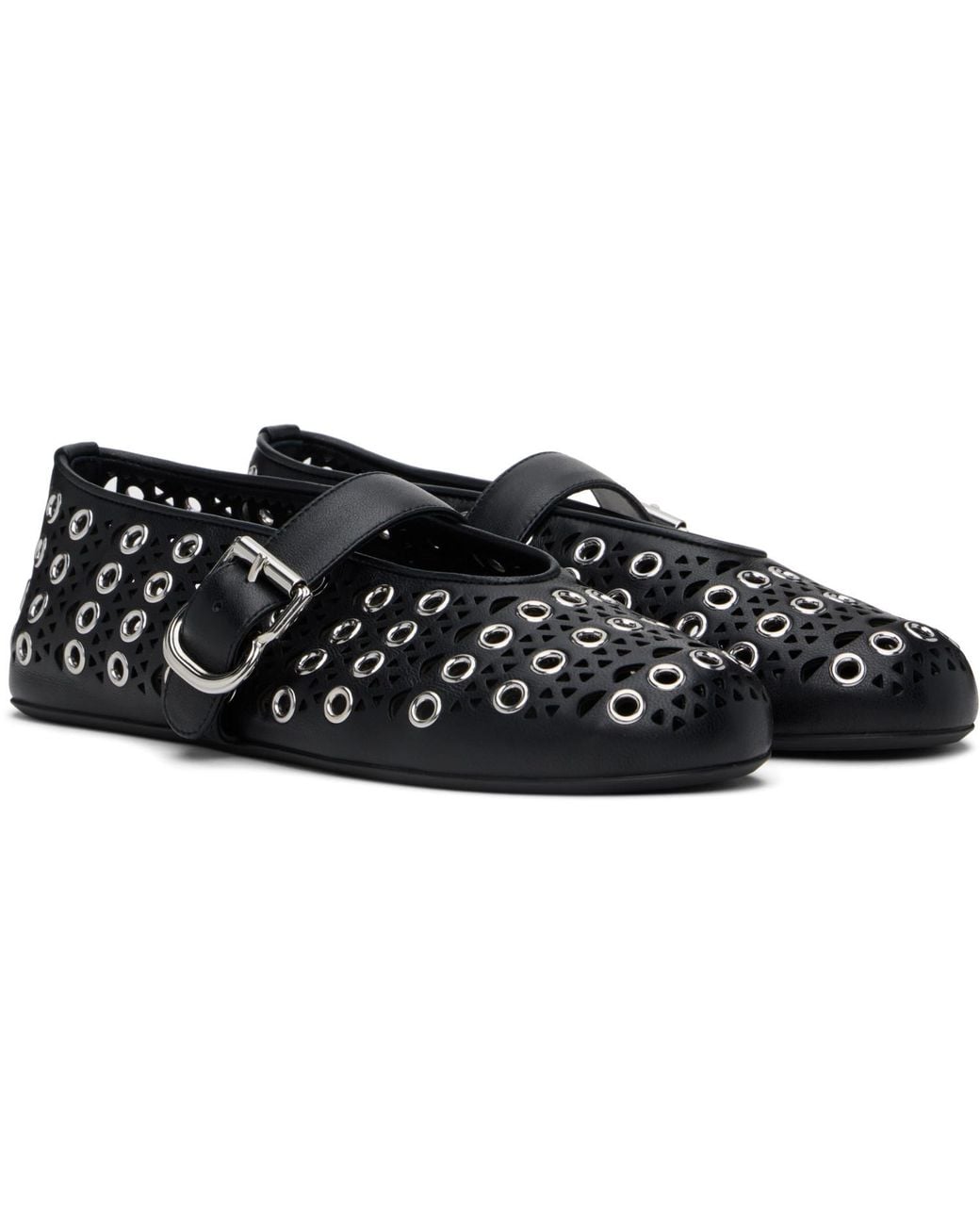 Alaïa Black Ballet Flat