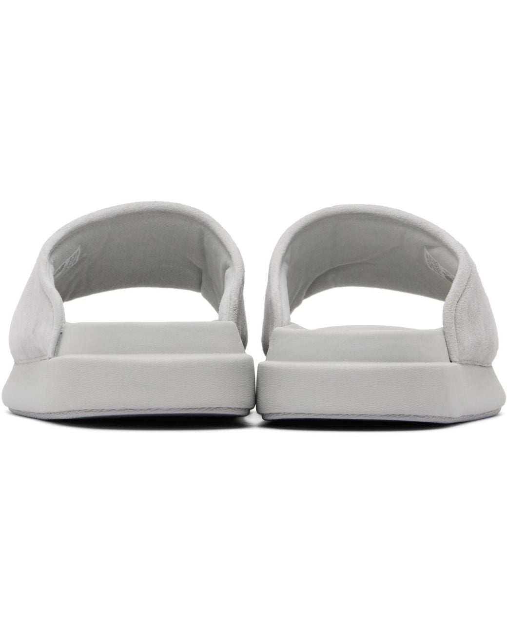 Y-3 Black Slides for men