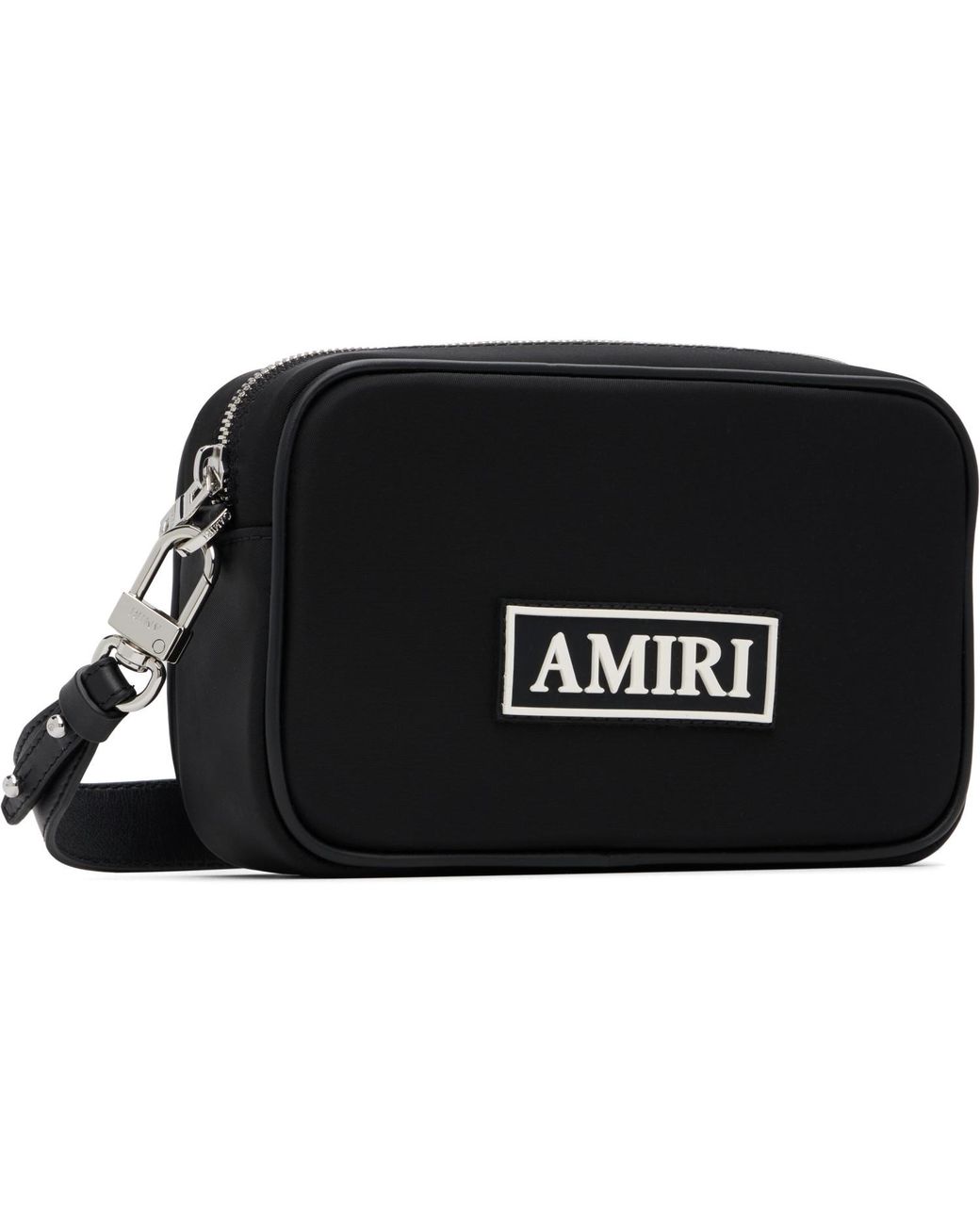 Amiri Black Camera Bag for men