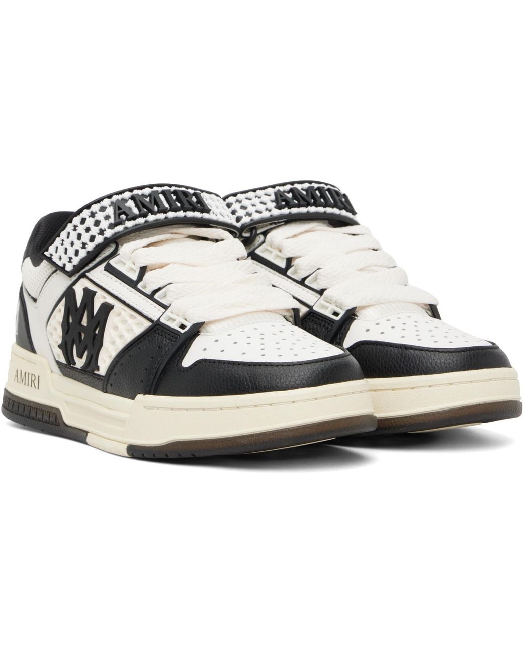 Amiri Black Ma Skyline Sneakers for men