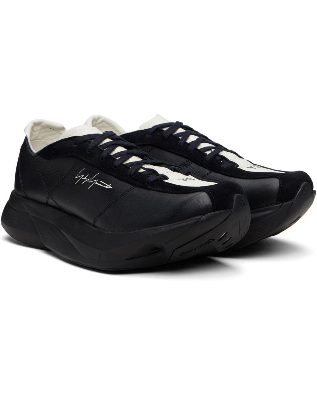 Y-3 Black Adios 3.0 Lx Sneakers for men