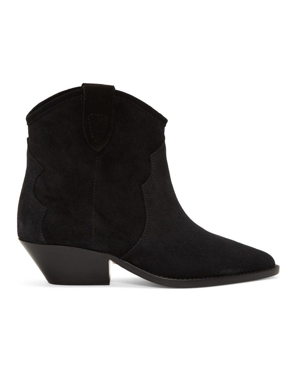 Isabel Marant Black Dewina Boots | Lyst