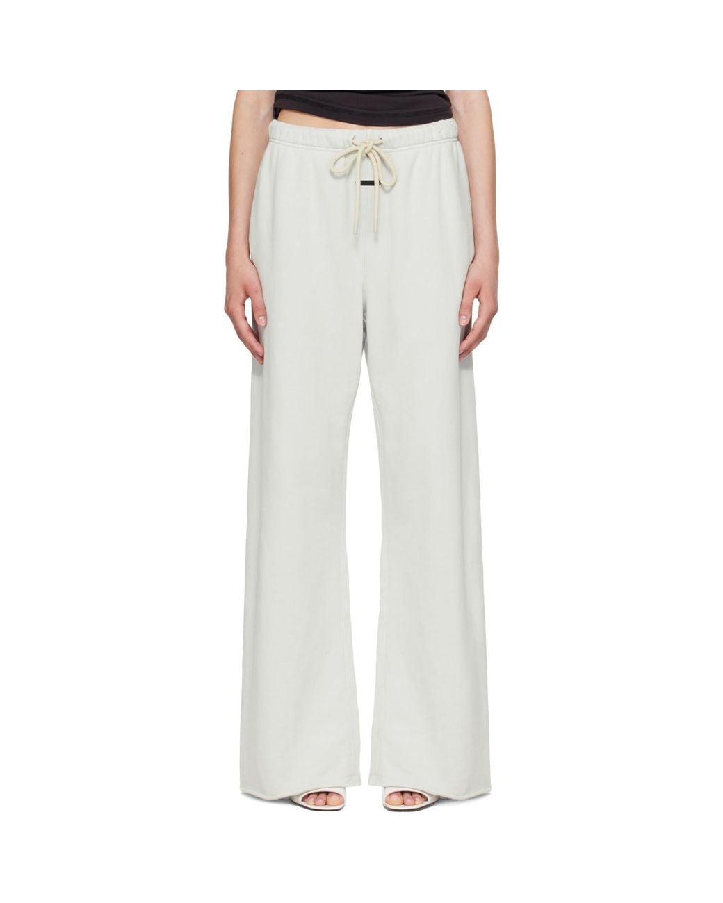 Fear Of God Gray Raw Cut Lounge Fit Sweatpants