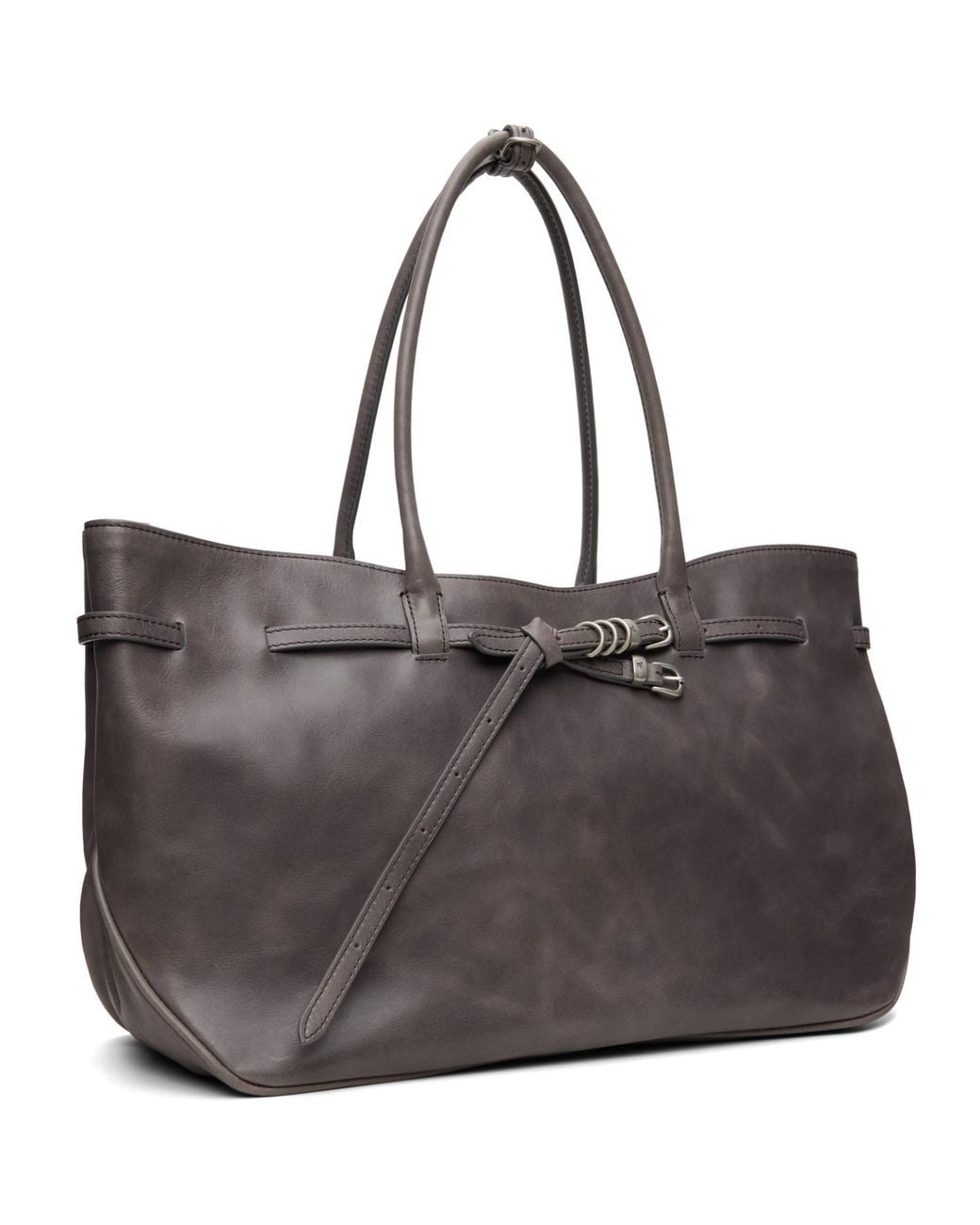 MARGE SHERWOOD Brown 'Grandma' Used Large Tote