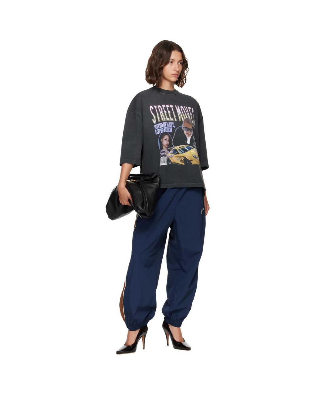 Willy Chavarria Blue 'Street Moves' Buffalo T-Shirt