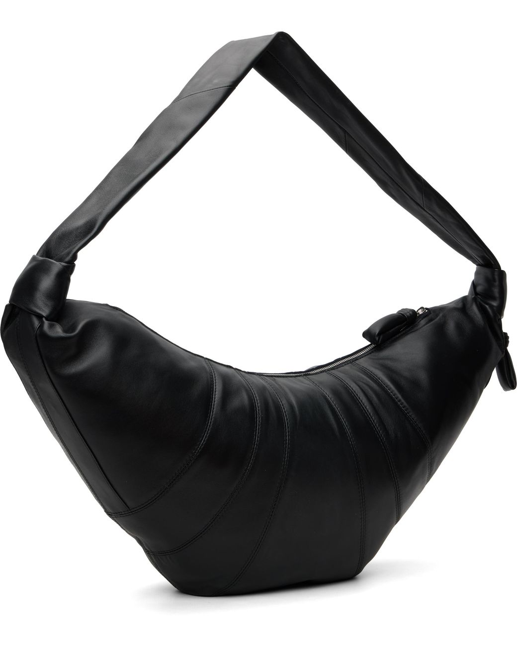 Lemaire Black Large Croissant Bag