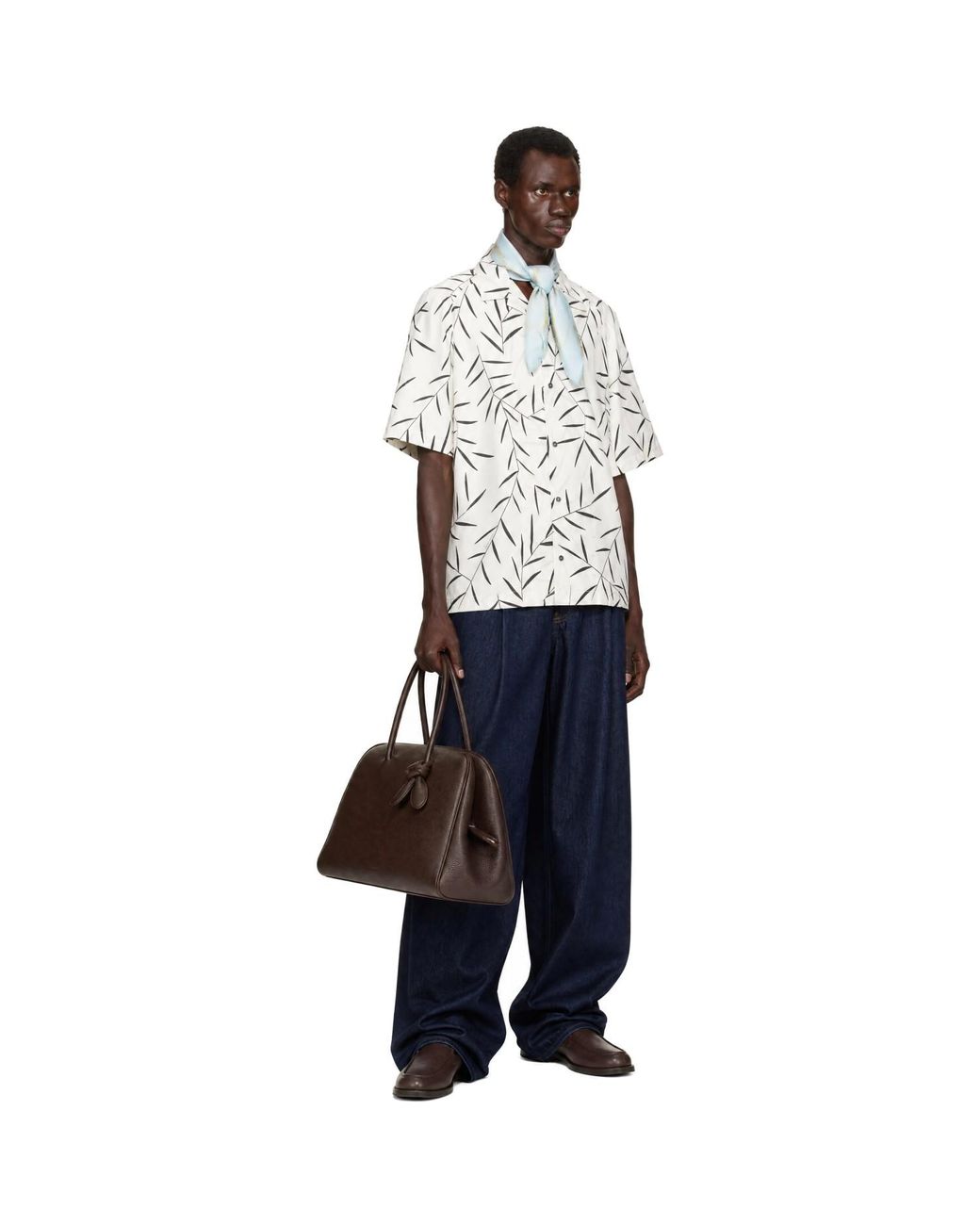 Jacquemus White Off- 'The Fonccio' Shirt for men