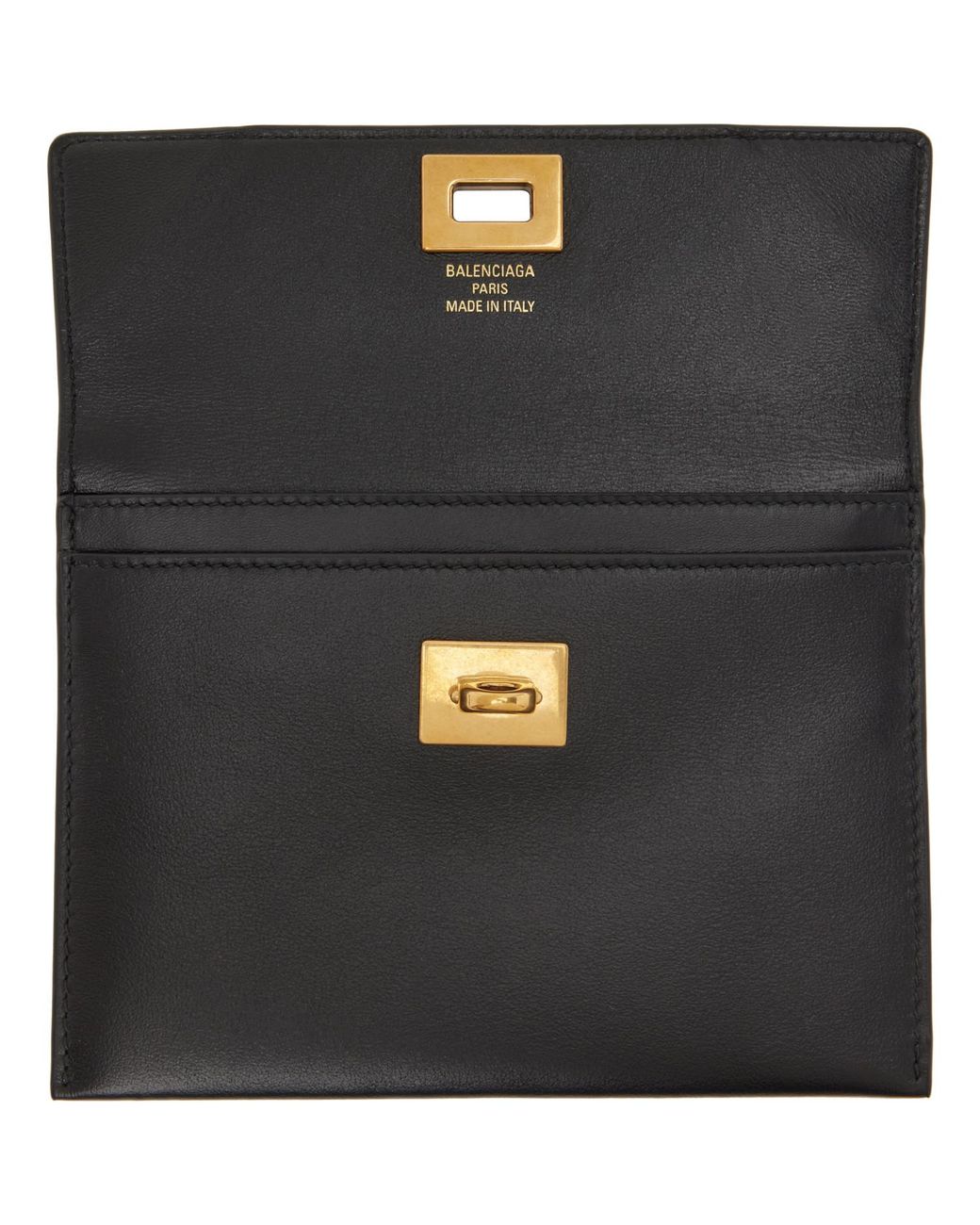 Balenciaga Black Rodeo Card Holder
