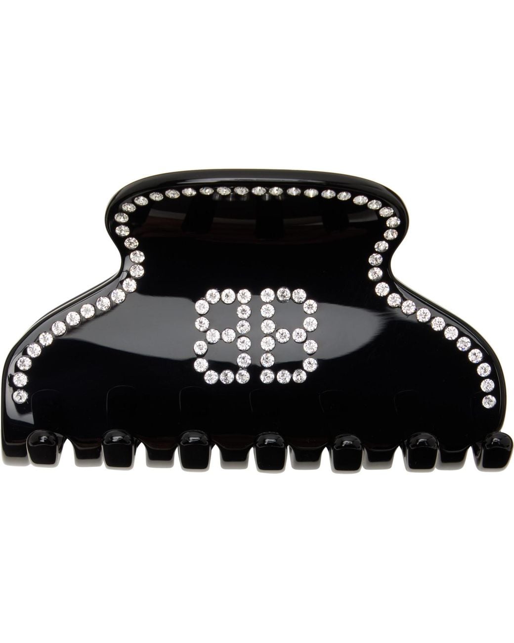 Balenciaga Black Holli 'Bb' Hair Clip
