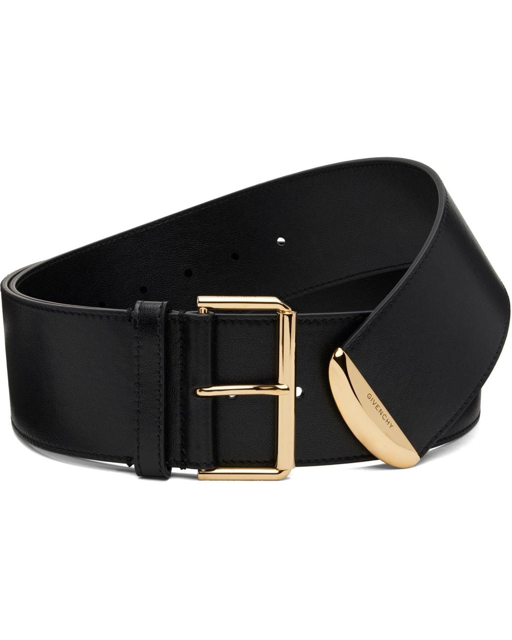 Givenchy Black Voyou Large Belt