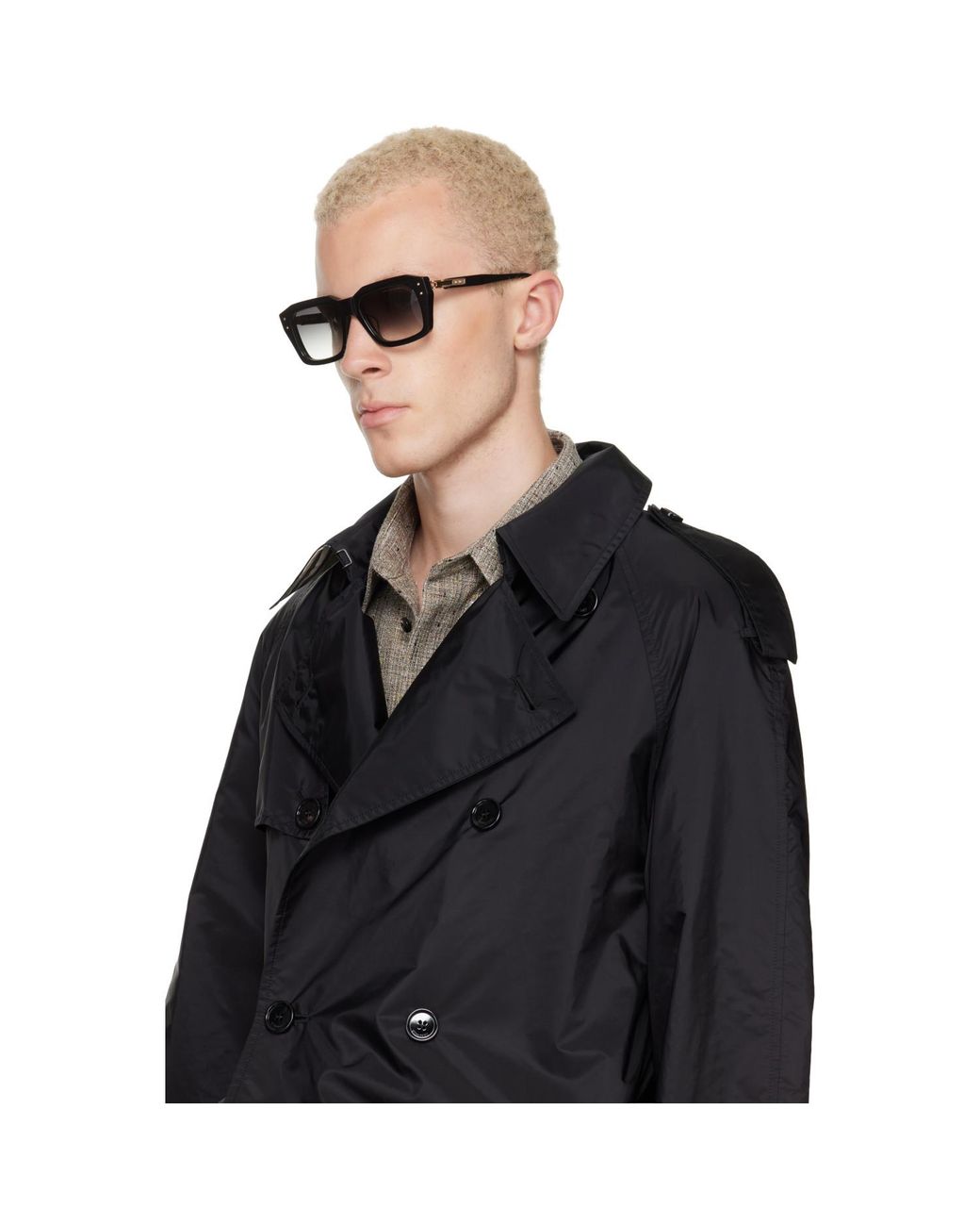 Dita Eyewear Black Grandmaster-Nine Sunglasses for men