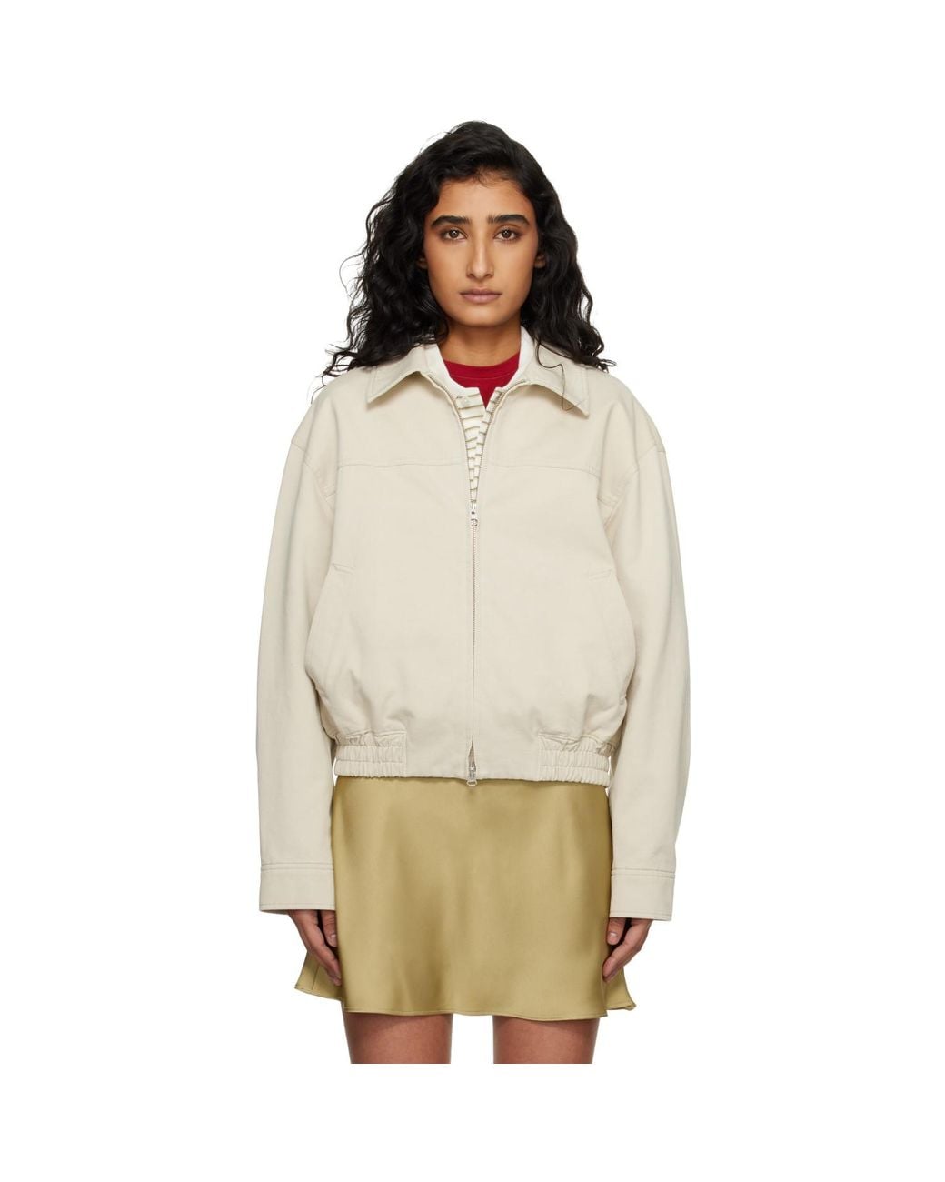 DUNST Multicolor Collared Blouson Jacket