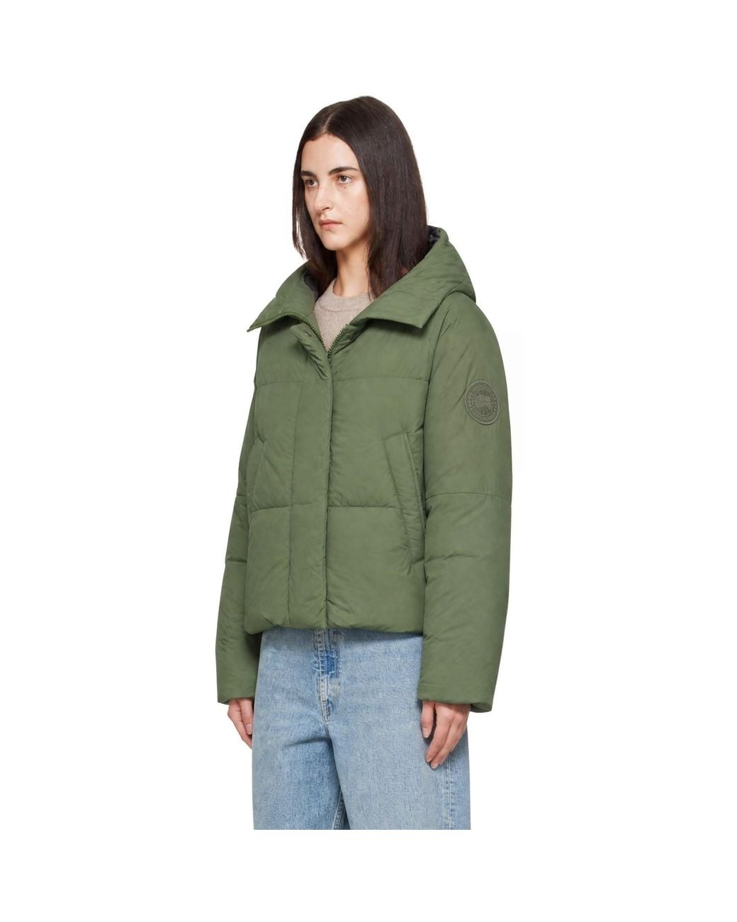 Canada Goose Green Khaki Chilliwack Puffer Down Jacket