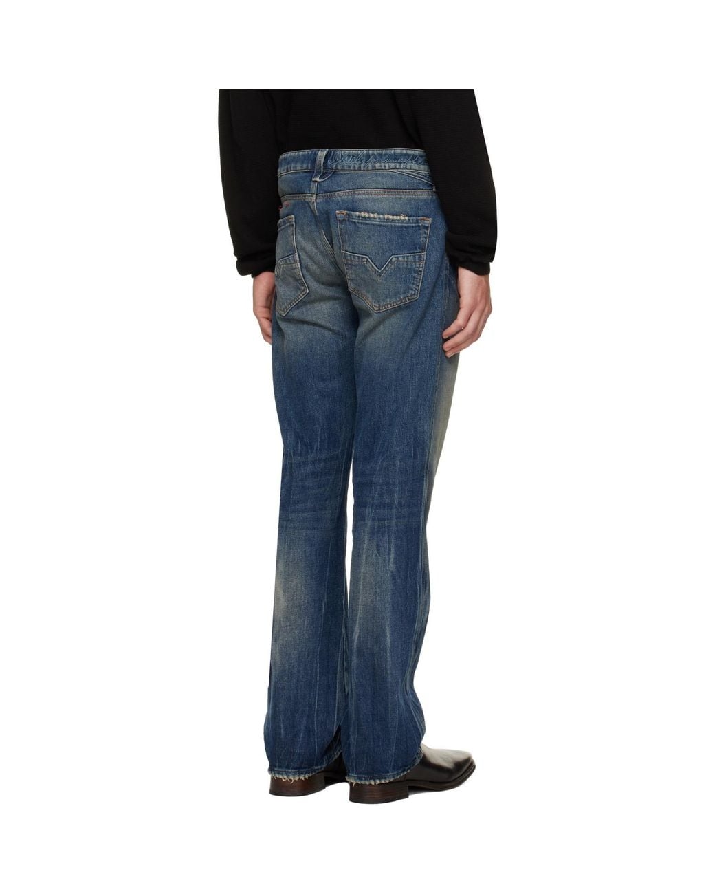 DIESEL Blue 1985 Larkee-Arc Jeans for men