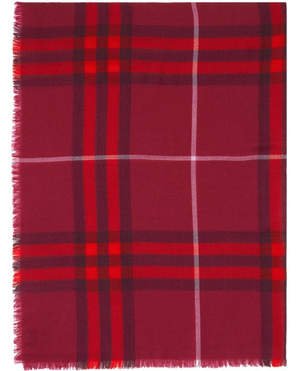 Burberry pink check on sale scarf