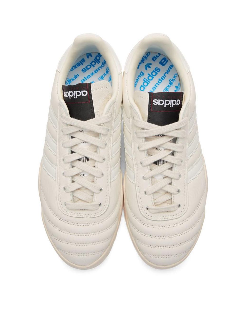 Alexander Wang White B ball Soccer Sneakers in White for Men Alexander Wang White B ball Soccer Sneakers in White for Men