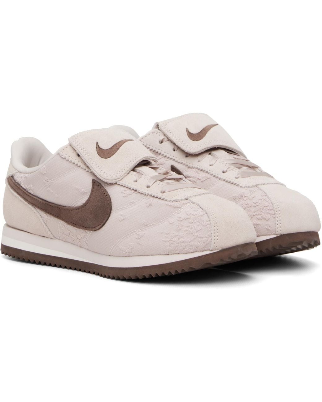 Nike Black Cortez Textile Sneakers