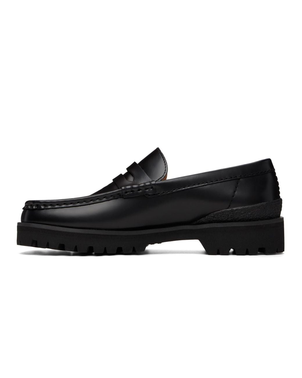 Clarks Black Yukoner Penny Loafers for men