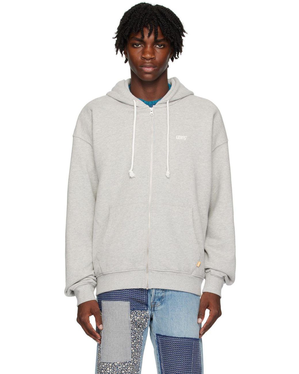 Levis 2024 grey hoodie