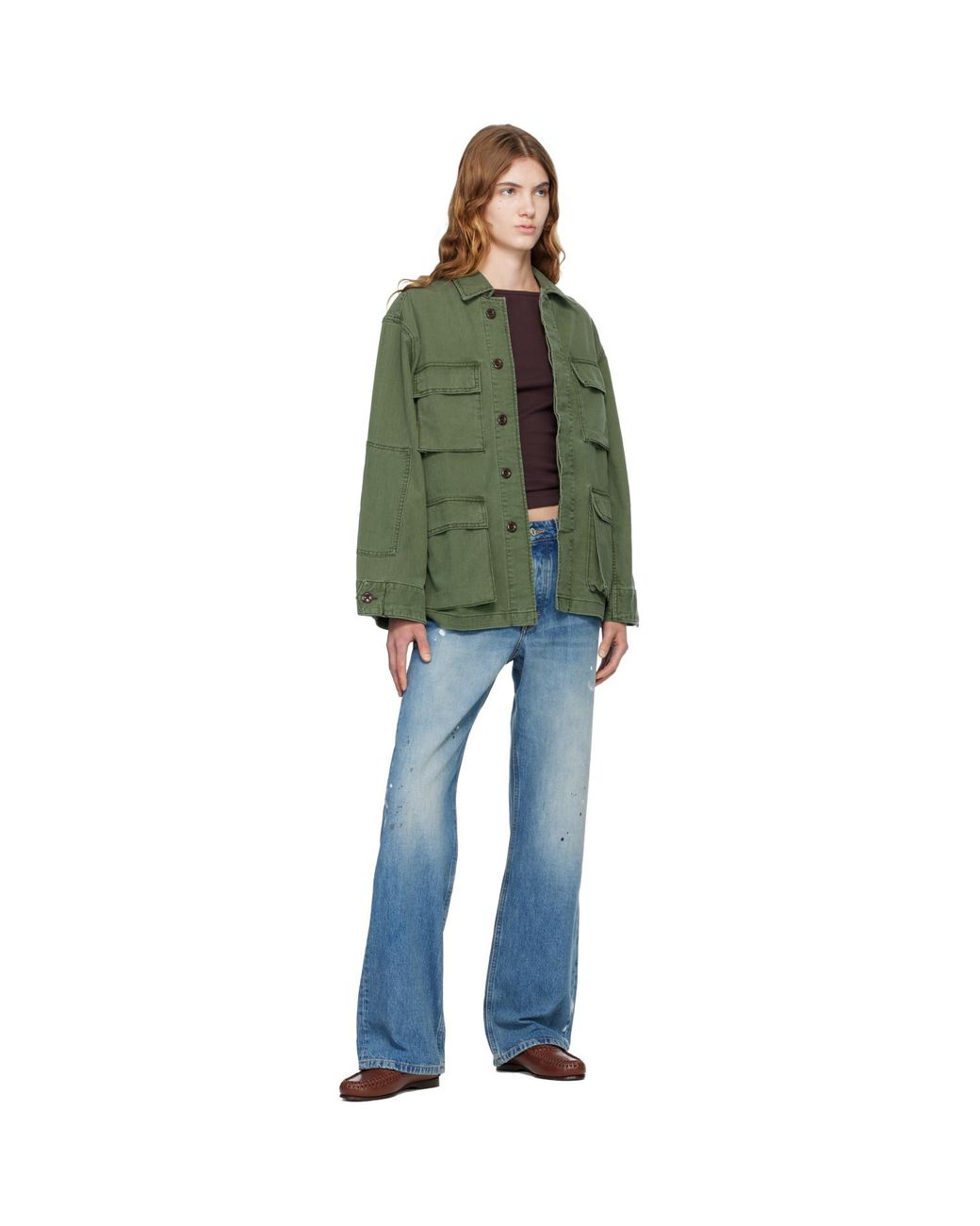 Jeanerica Green Lucy Jacket