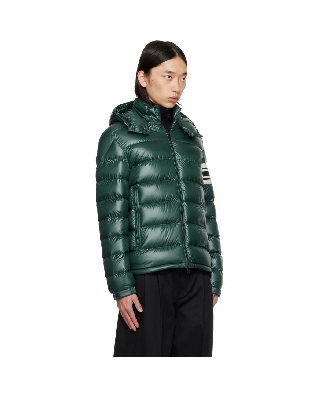 Moncler Green Archivio Landre Down Jacket for men