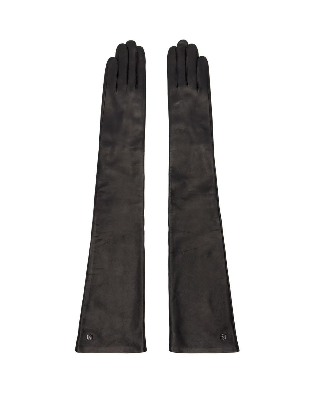 Handsome Stockholm Black Essentials Extra Long Gloves