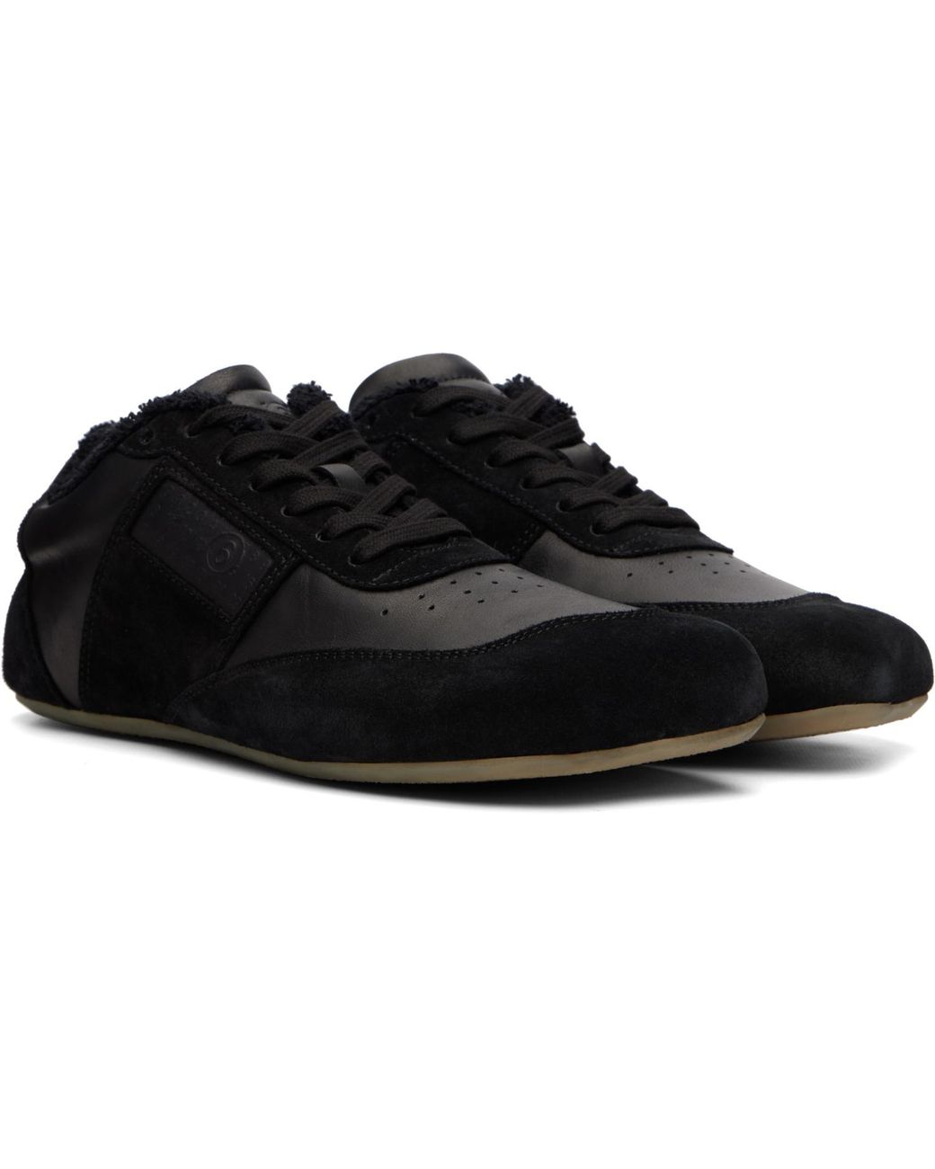 MM6 by Maison Margiela Black Anatomic Sneakers for men