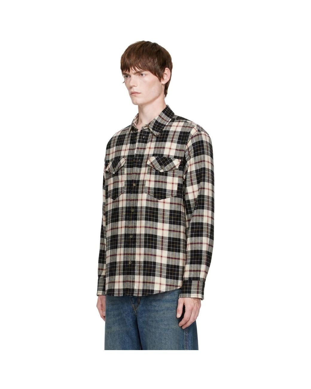 Isabel Marant Black Saul Shirt for men
