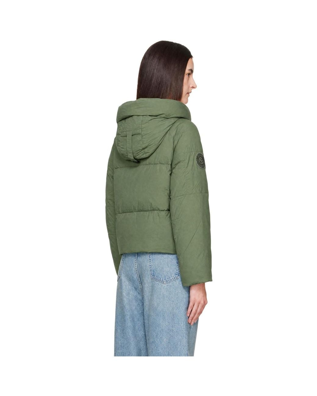 Canada Goose Green Khaki Chilliwack Puffer Down Jacket
