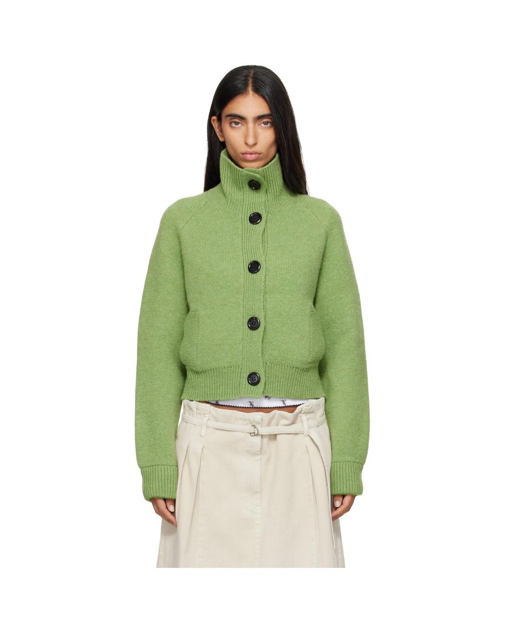 B.B. Wallace Green Hesse Cardigan