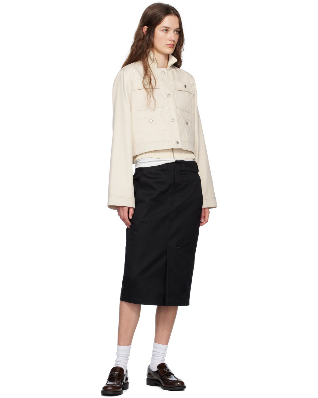 Moncler Multicolor Off- Chatel Denim Jacket