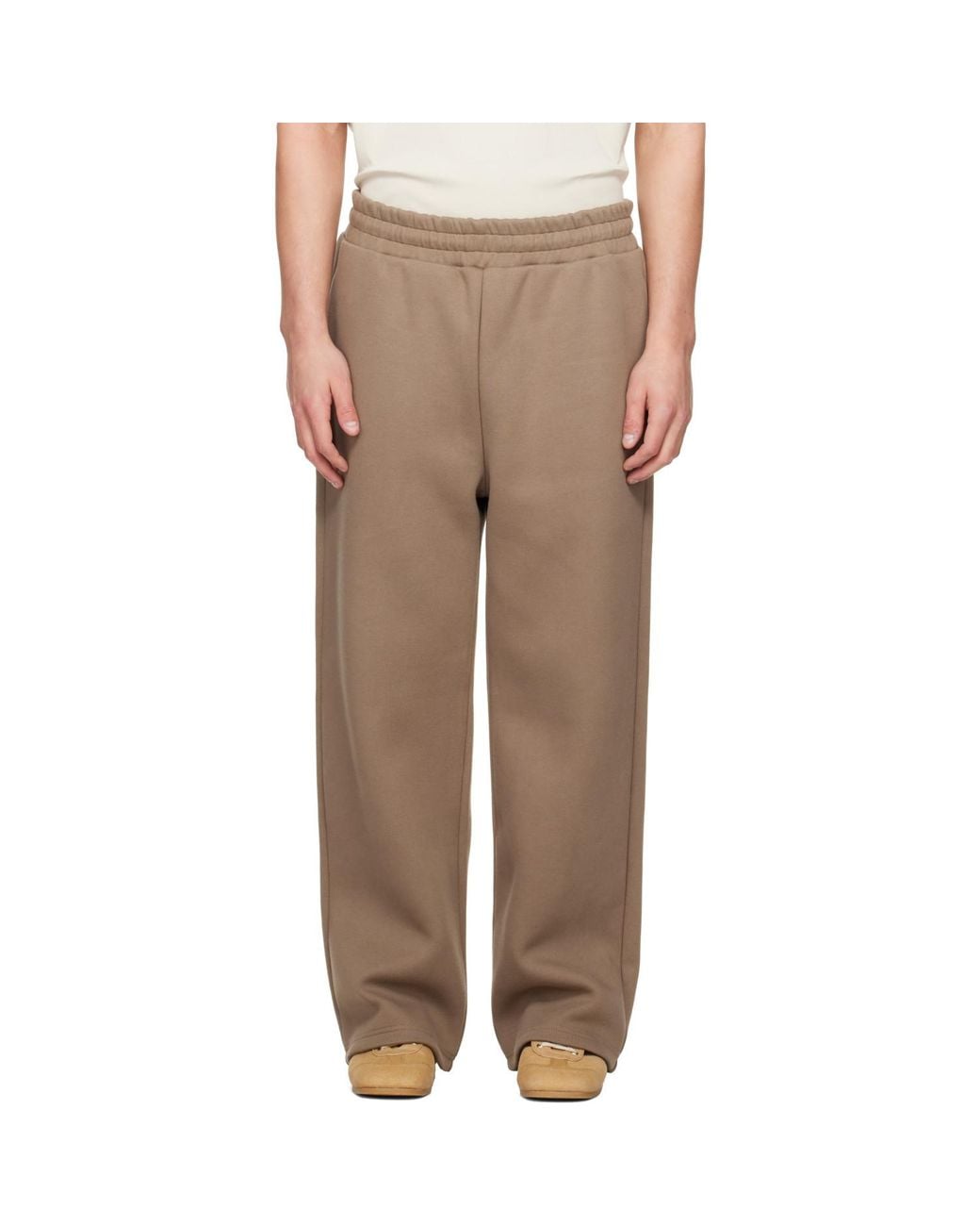 Seventh Brown Taupe V2 Stacks Sweatpants for men