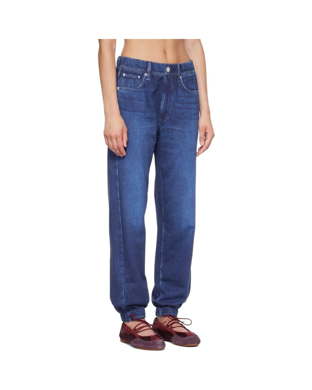 Rag & Bone Blue Rb Miramar Ankle Jogger Jeans