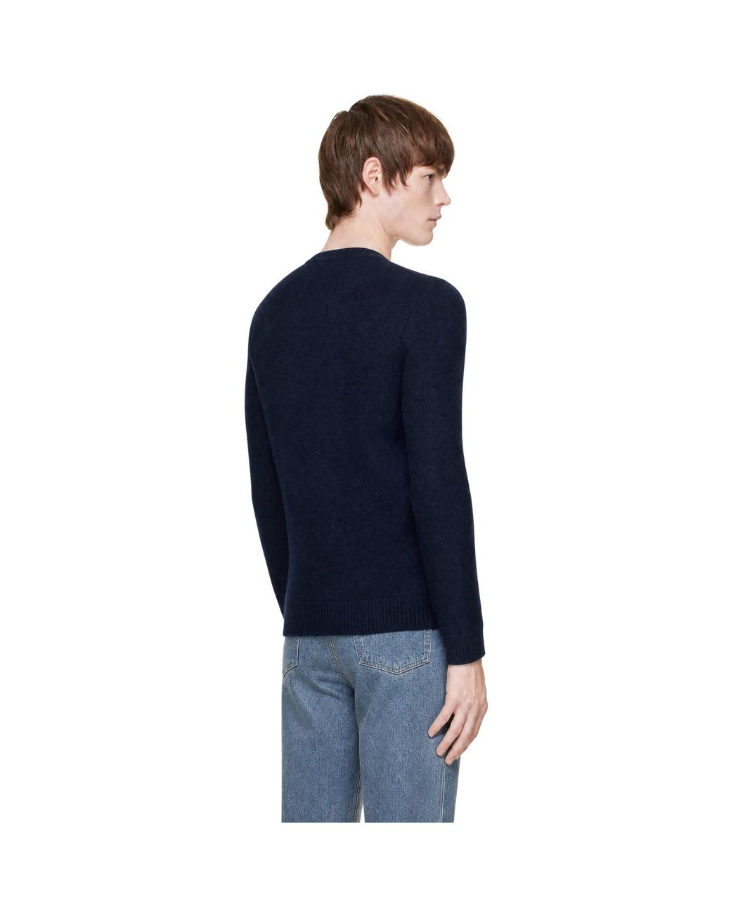 A.P.C. Blue Edward Sweater for men
