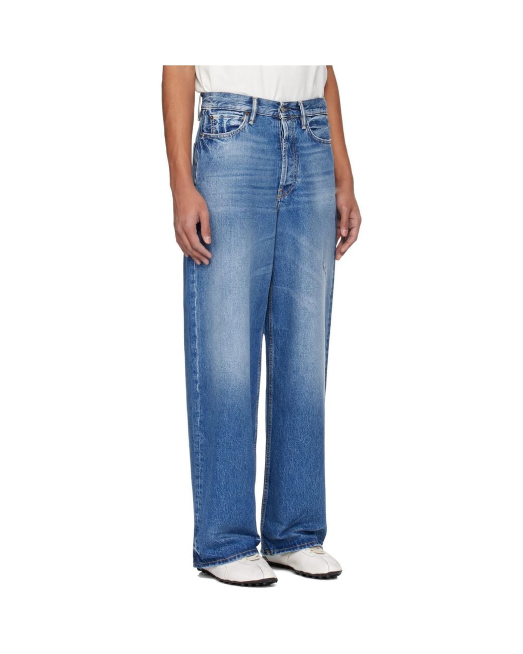 Acne Blue 1981 Loose Fit Jeans for men