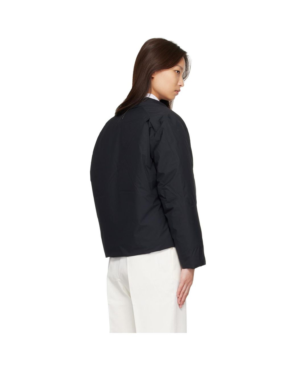 Veilance Red Decca Down Bomber Jacket