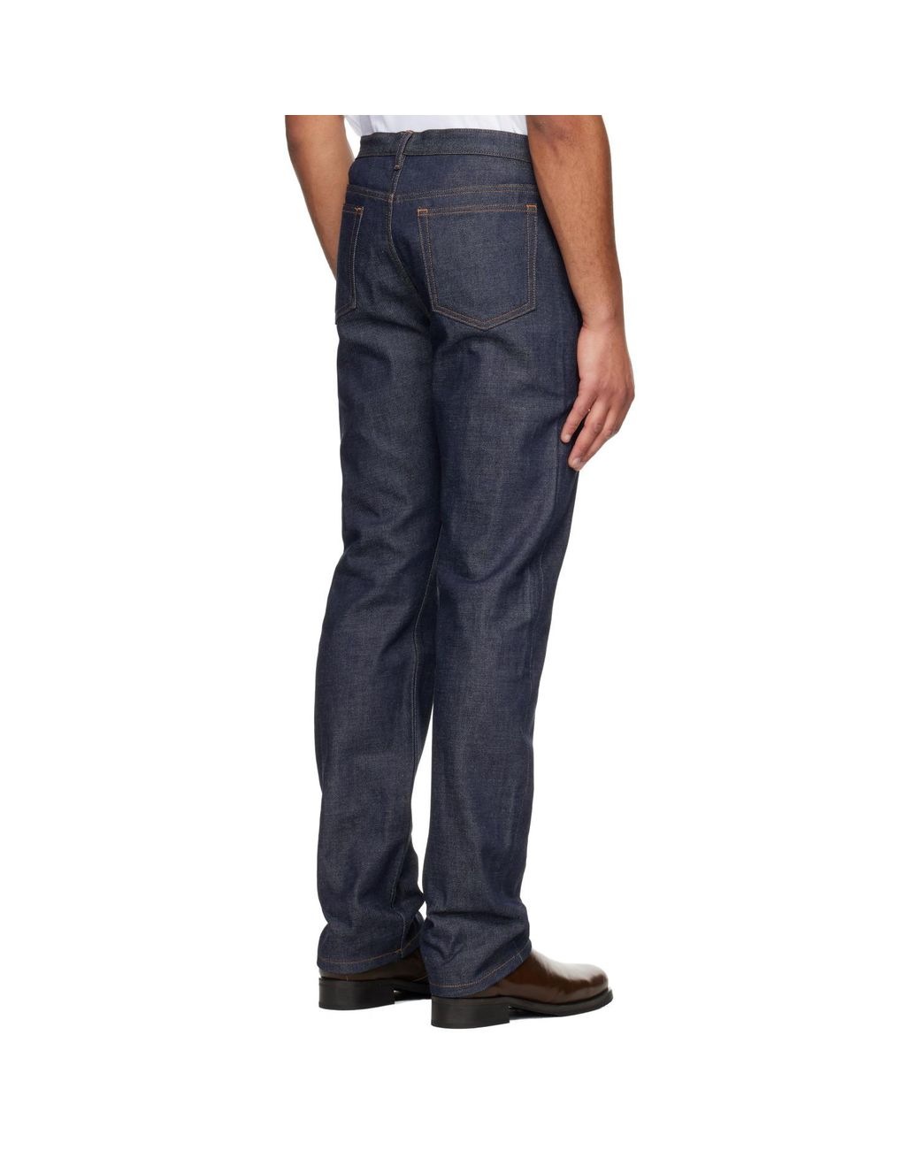A.P.C. Blue Standard Jeans for men