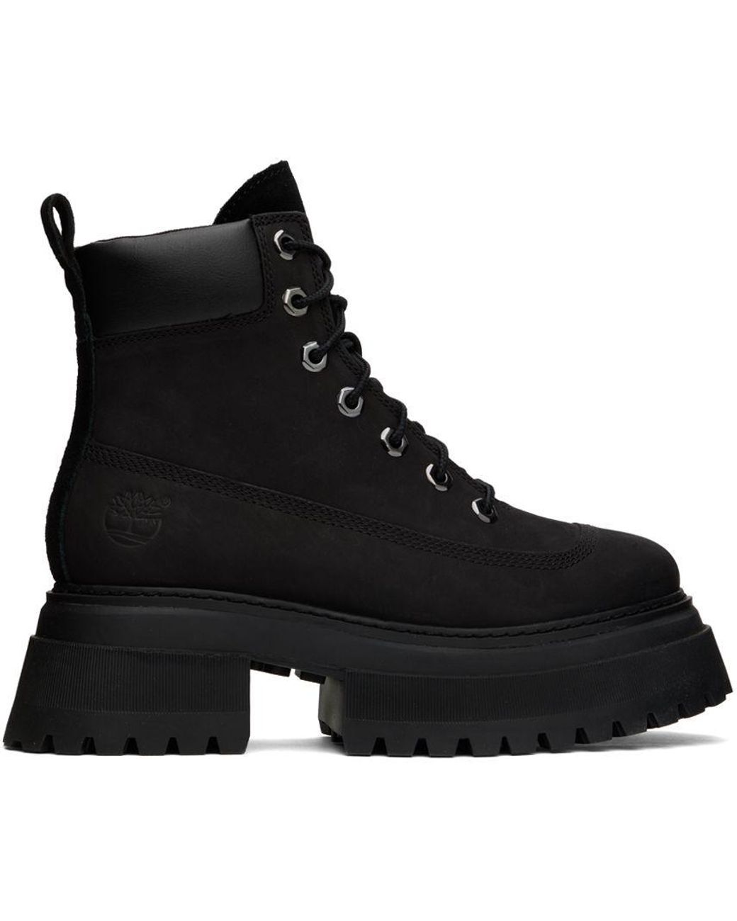 Timberland Suede Black ' Sky' Ankle Boots | Lyst