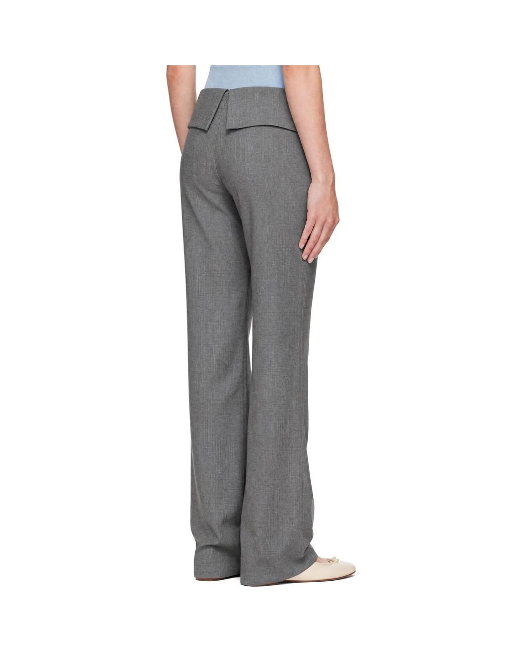 St. Agni Gray Studio Trousers